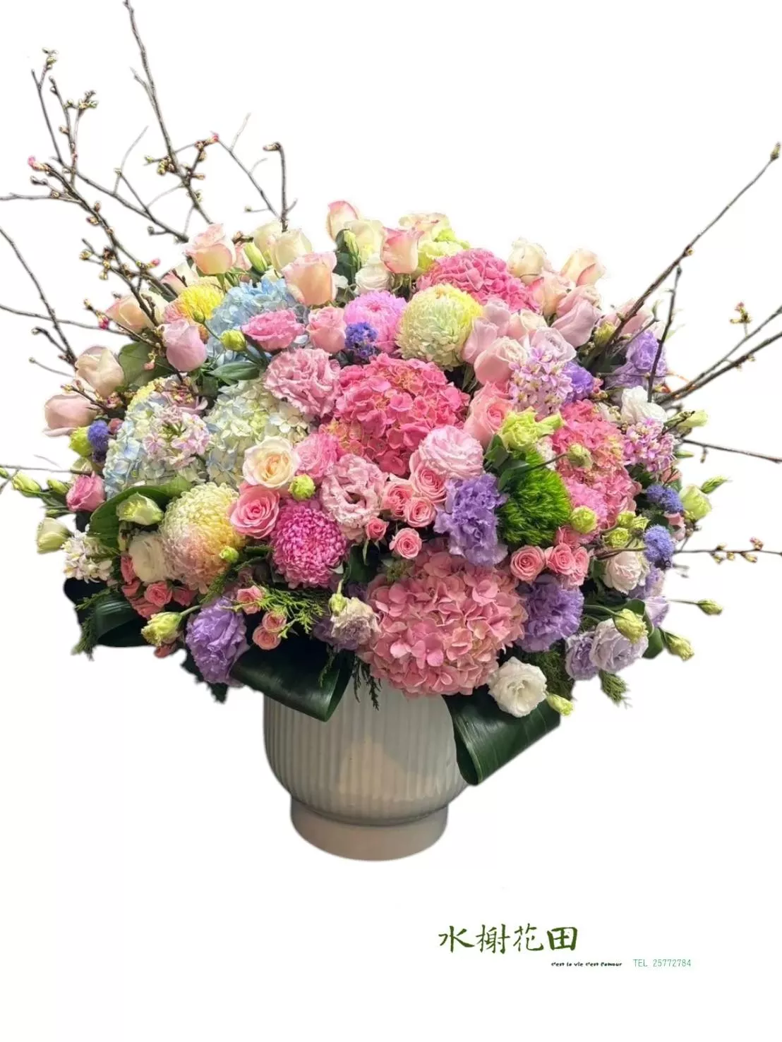 【豪宅喬遷/高端開幕】萬元級頂級大氣落地/桌上型雙用花禮
