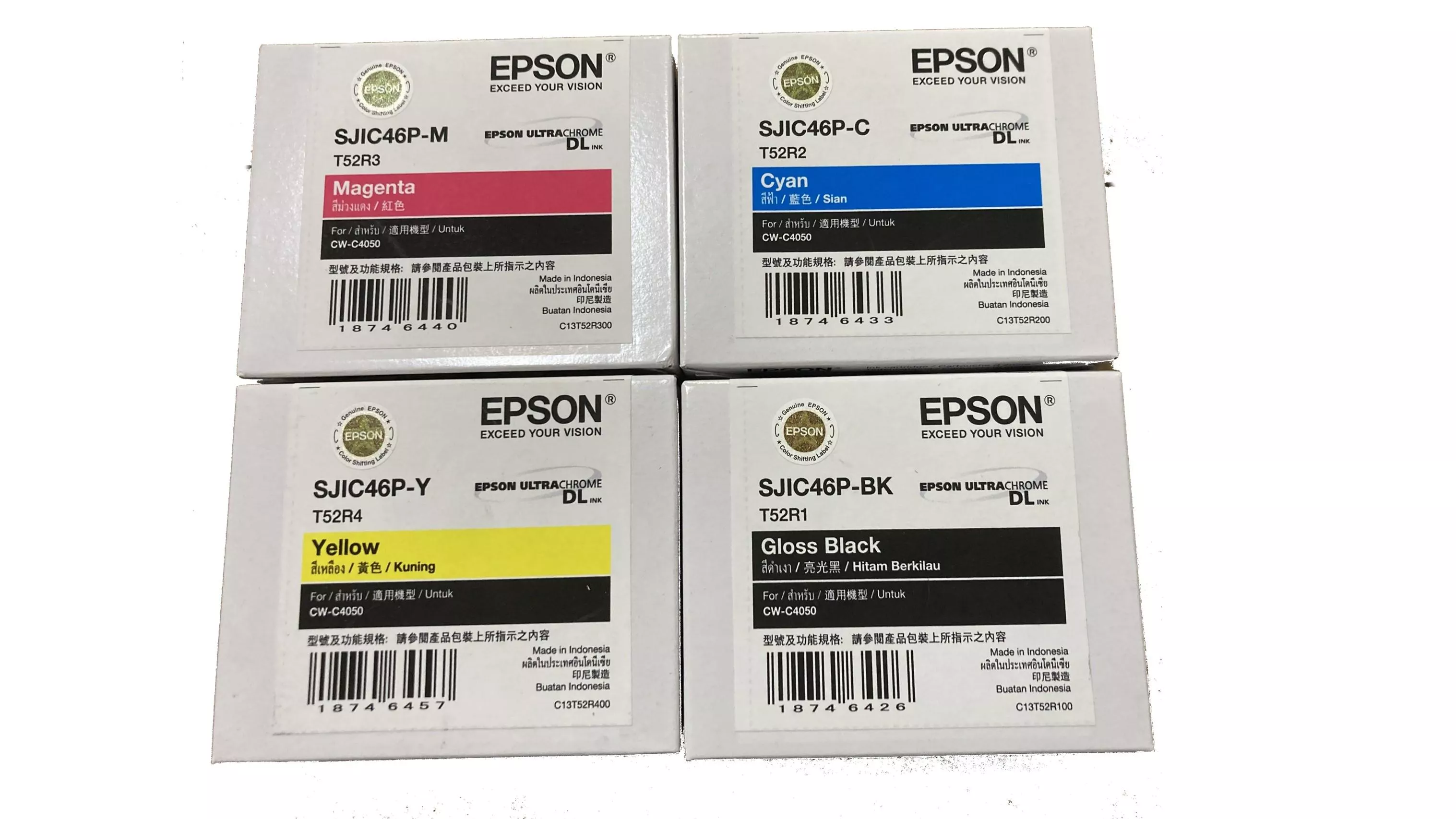 EPSON C4050 彩色標籤印表機 專用墨水/廢墨盒