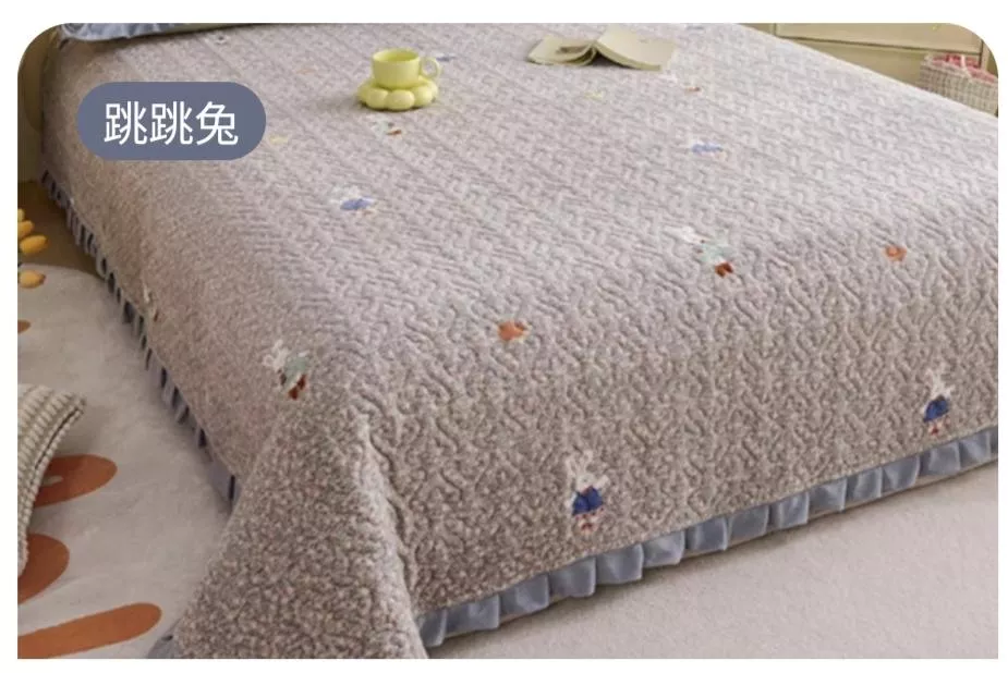 ［冬日保暖首選］不易跑位/雪貂絨床蓋