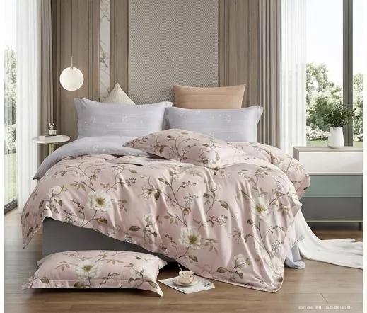 ［抗敏首選］100% 天絲床包四件組 - 抗過敏防塵蟎 - TENCEL 天絲