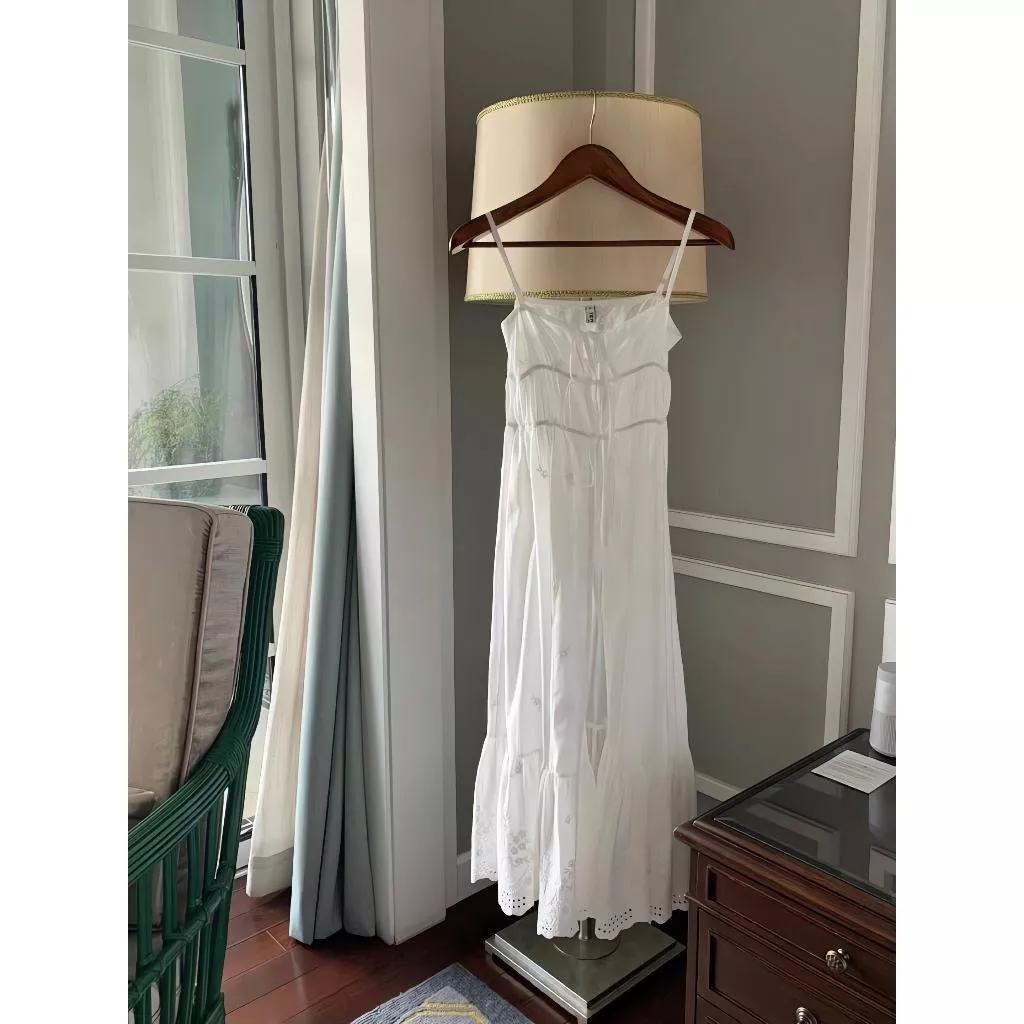 現貨 Tom Girl 渡假風 綁帶蕾絲長罩衫