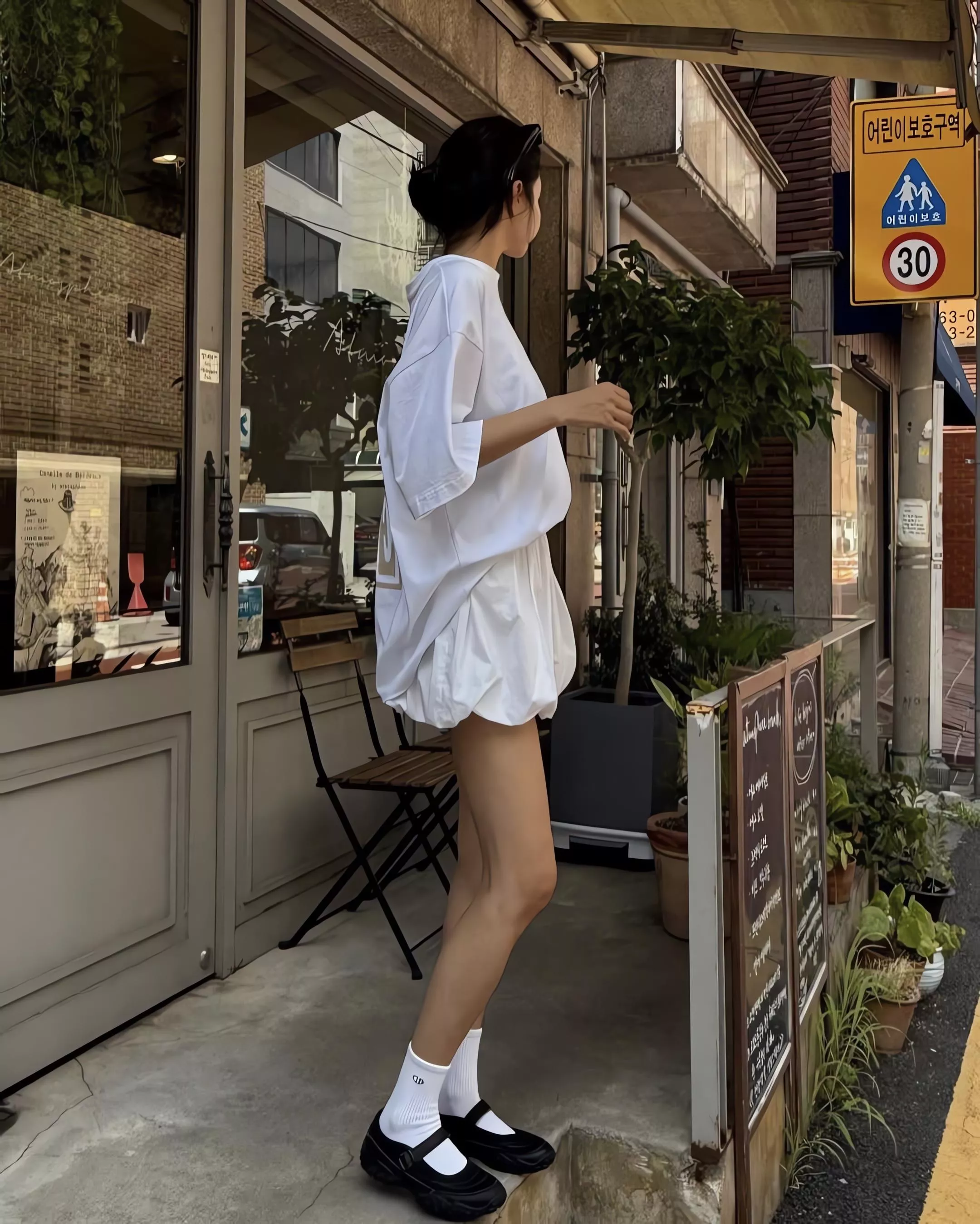 DONTBELATE 天絲燈籠短褲裙