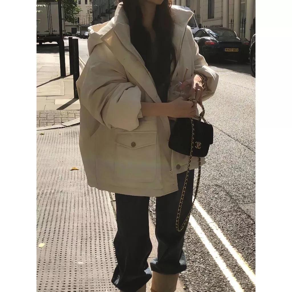 Objet 爆款回歸 鵝羽絨連帽羽絨外套