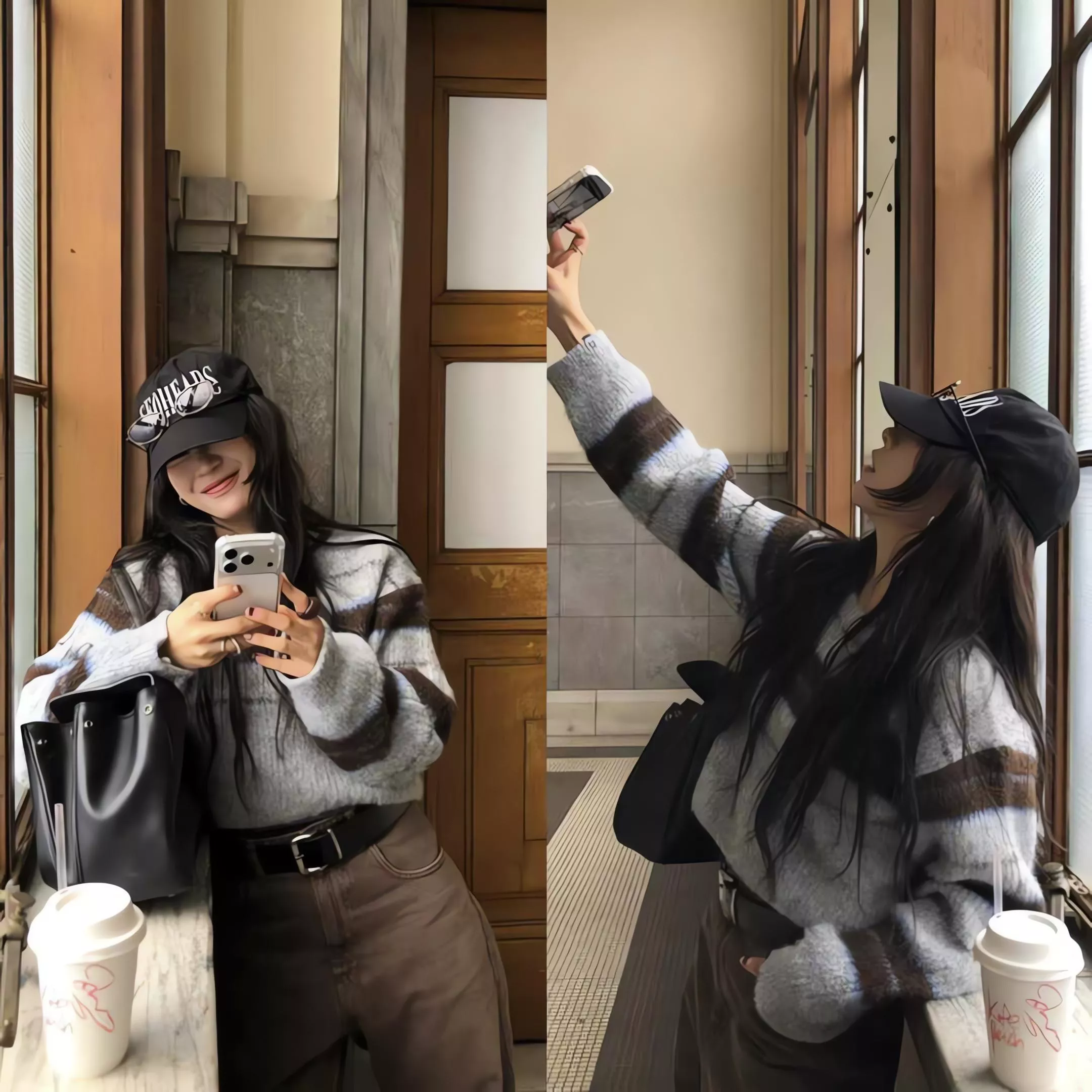 More Than Yesterday x Markedly 撞色條紋短版針織衫