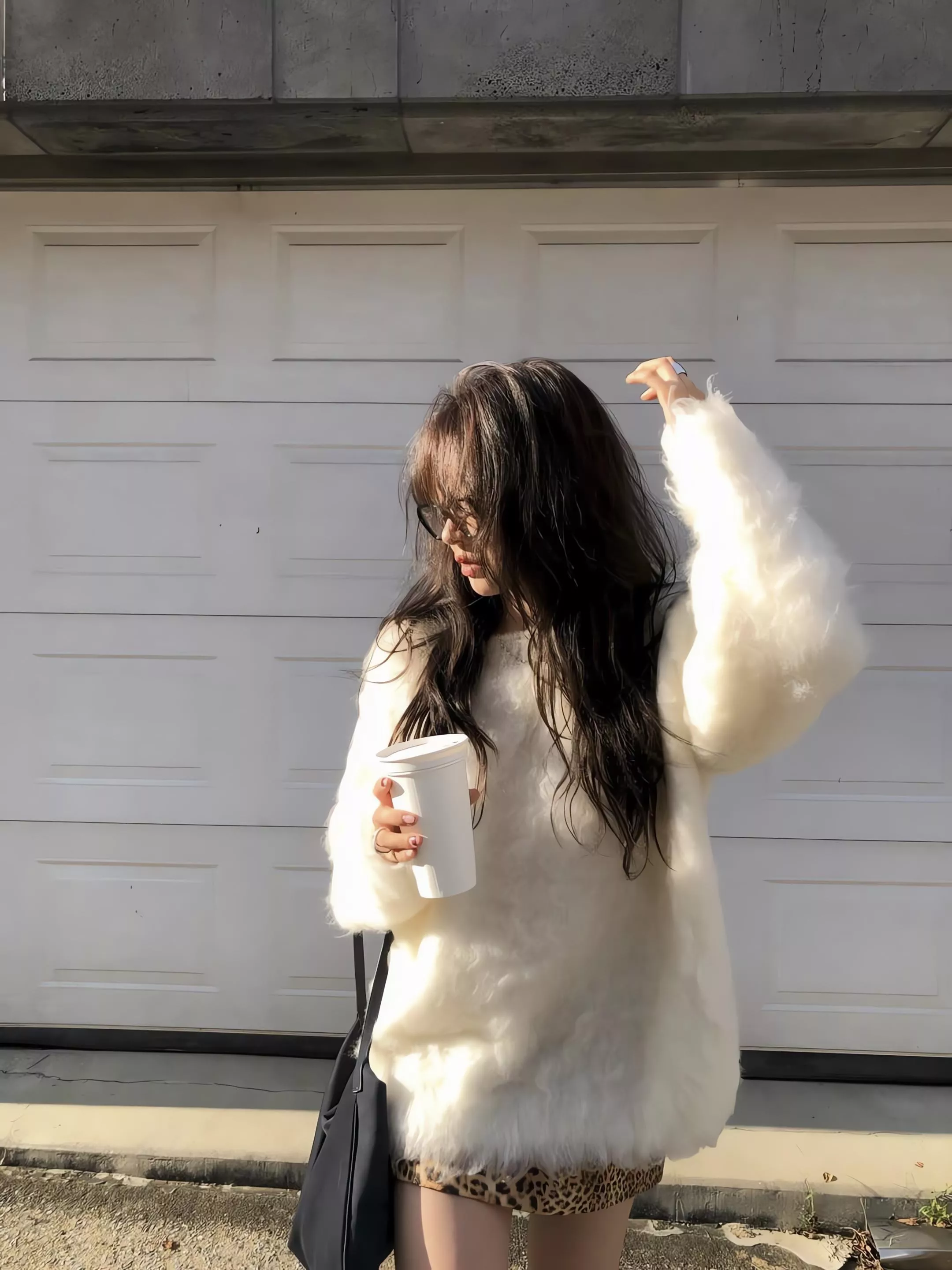 London Flat 霧柔刷毛 羊毛針織衫