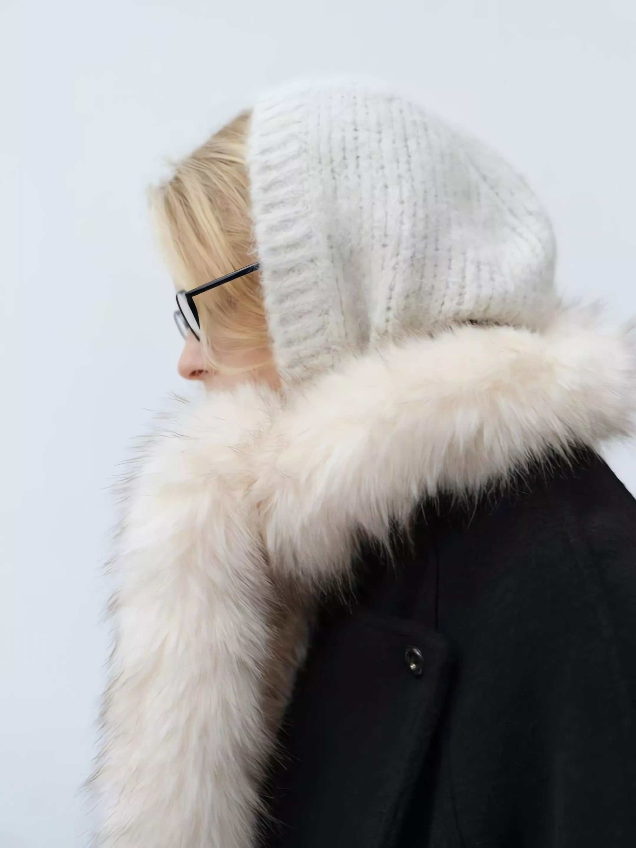 LondonFlat 羊毛混紡針織套頭帽