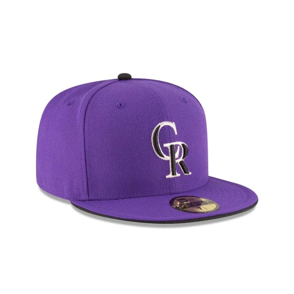 59FIFTY MLB 球員帽 落磯 紫 NE70358577