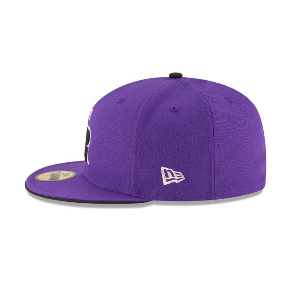 59FIFTY MLB 球員帽 落磯 紫 NE70358577