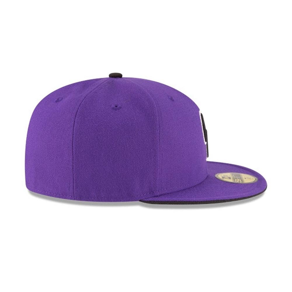 59FIFTY MLB 球員帽 落磯 紫 NE70358577