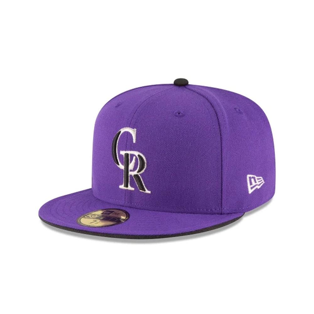 59FIFTY MLB 球員帽 落磯 紫 NE70358577