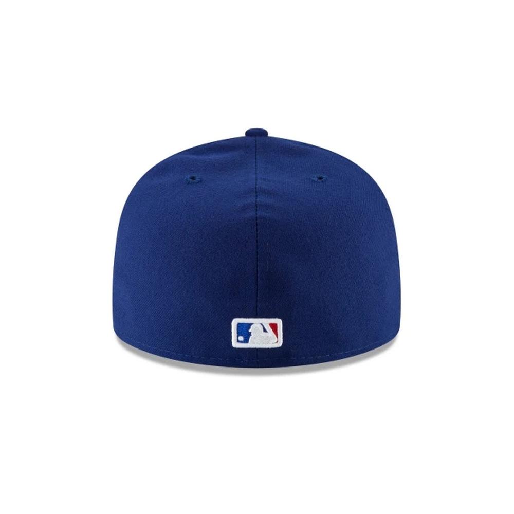 59FIFTY MLB 球員帽 遊騎兵_客場 藍紫 NE70331938