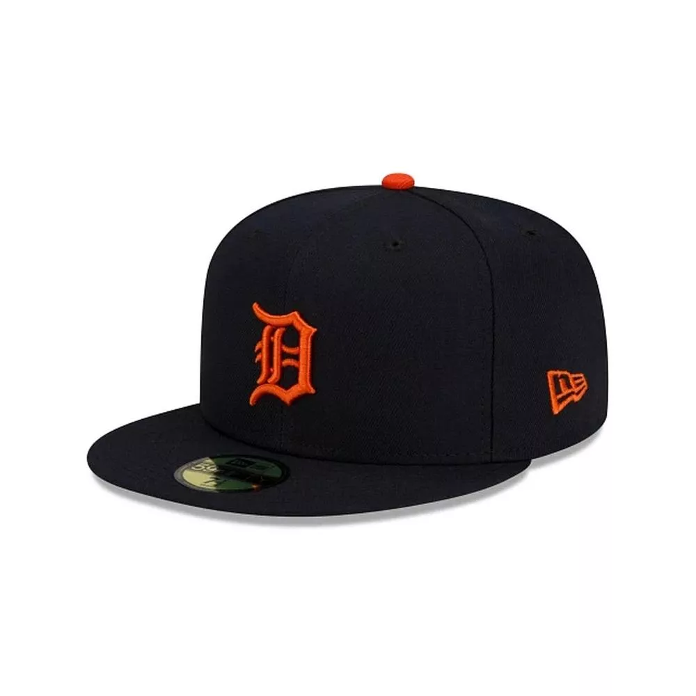 59FIFTY MLB 球員帽 底特律老虎 海軍藍/橘 NE70654428