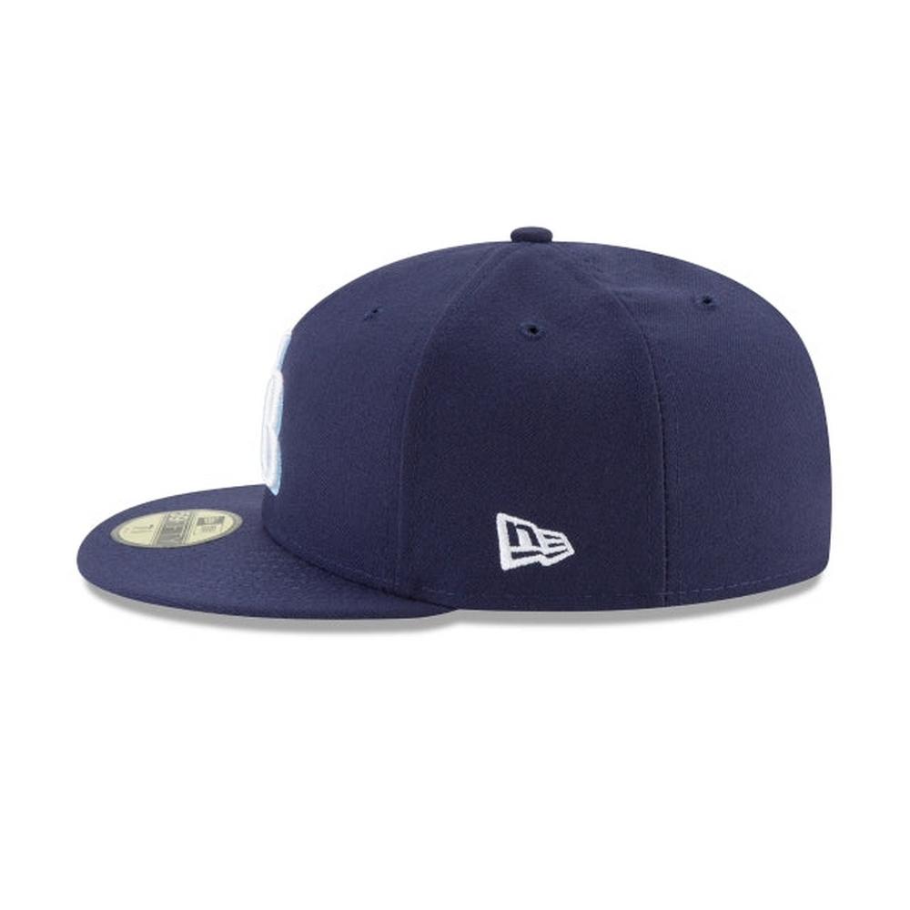 59FIFTY MLB 球員帽 塔帕灣光芒_客場 藍紫 NE70361051