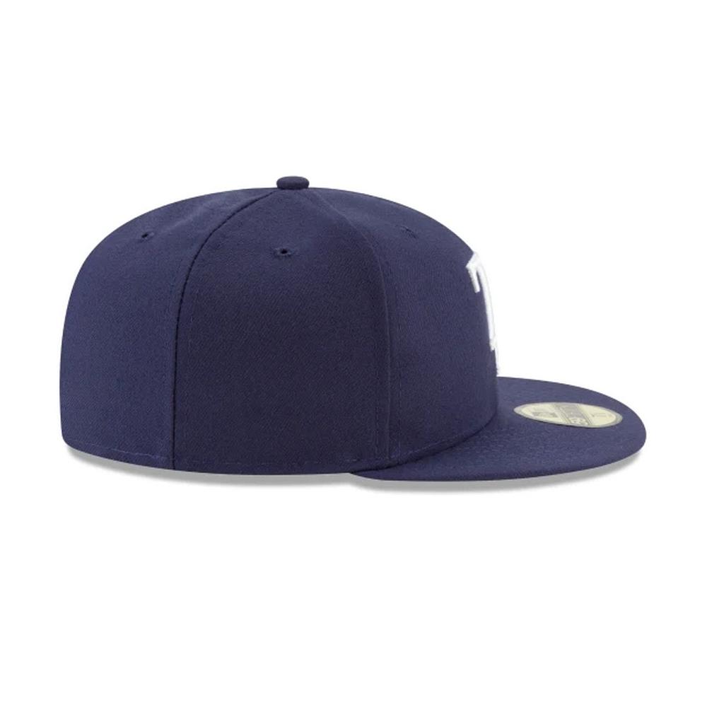 59FIFTY MLB 球員帽 塔帕灣光芒_客場 藍紫 NE70361051