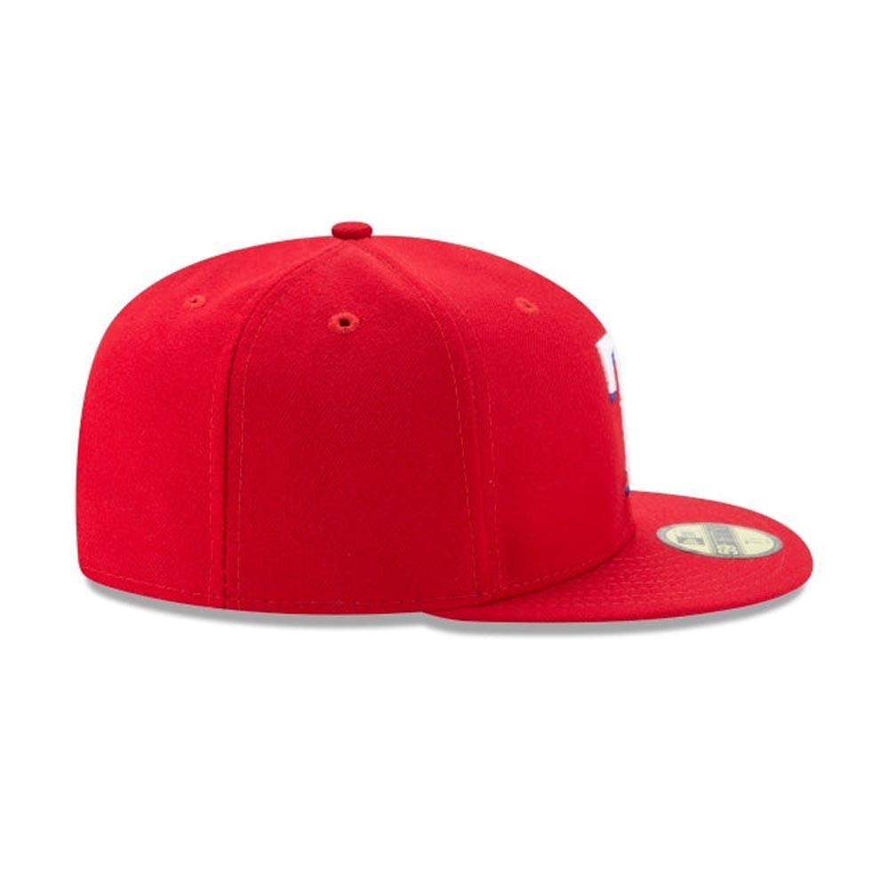 NEW ERA 男女 59FIFTY MLB 球員帽 遊騎兵 紅 NE70360961