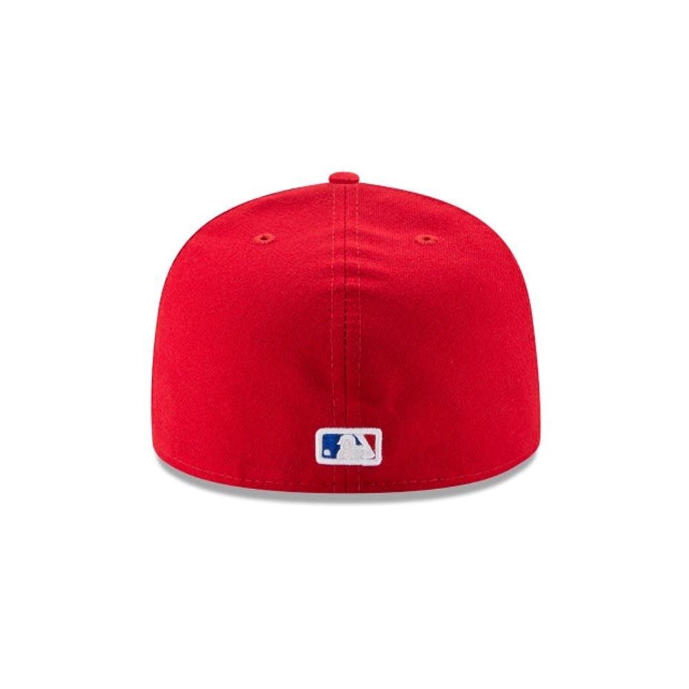 NEW ERA 男女 59FIFTY MLB 球員帽 遊騎兵 紅 NE70360961