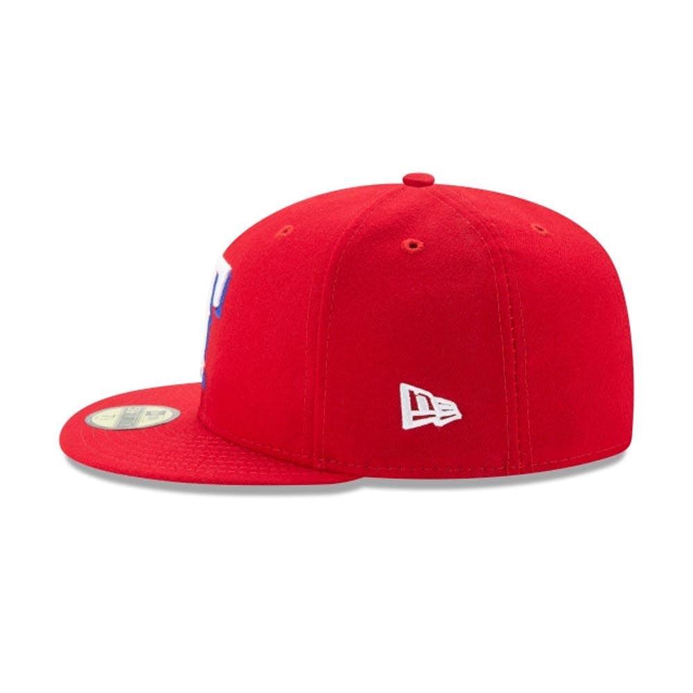 NEW ERA 男女 59FIFTY MLB 球員帽 遊騎兵 紅 NE70360961