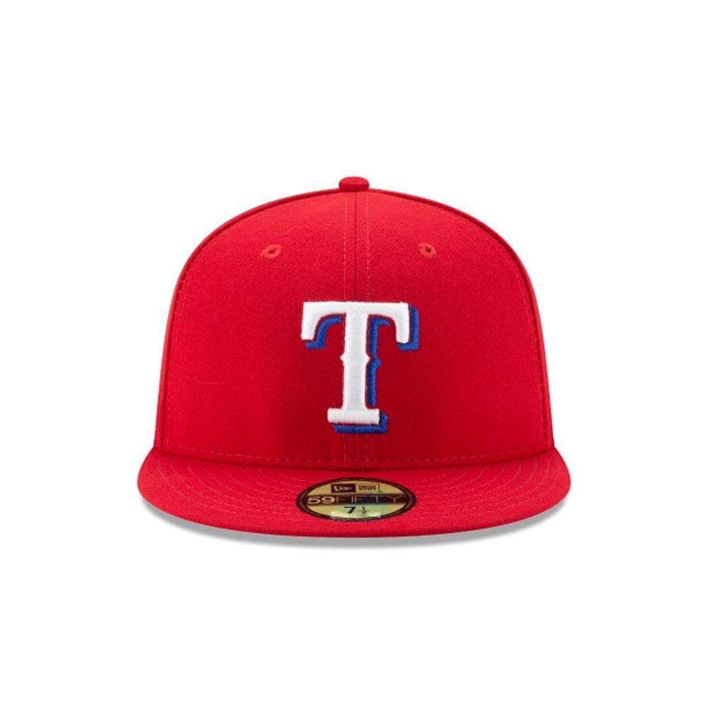 NEW ERA 男女 59FIFTY MLB 球員帽 遊騎兵 紅 NE70360961