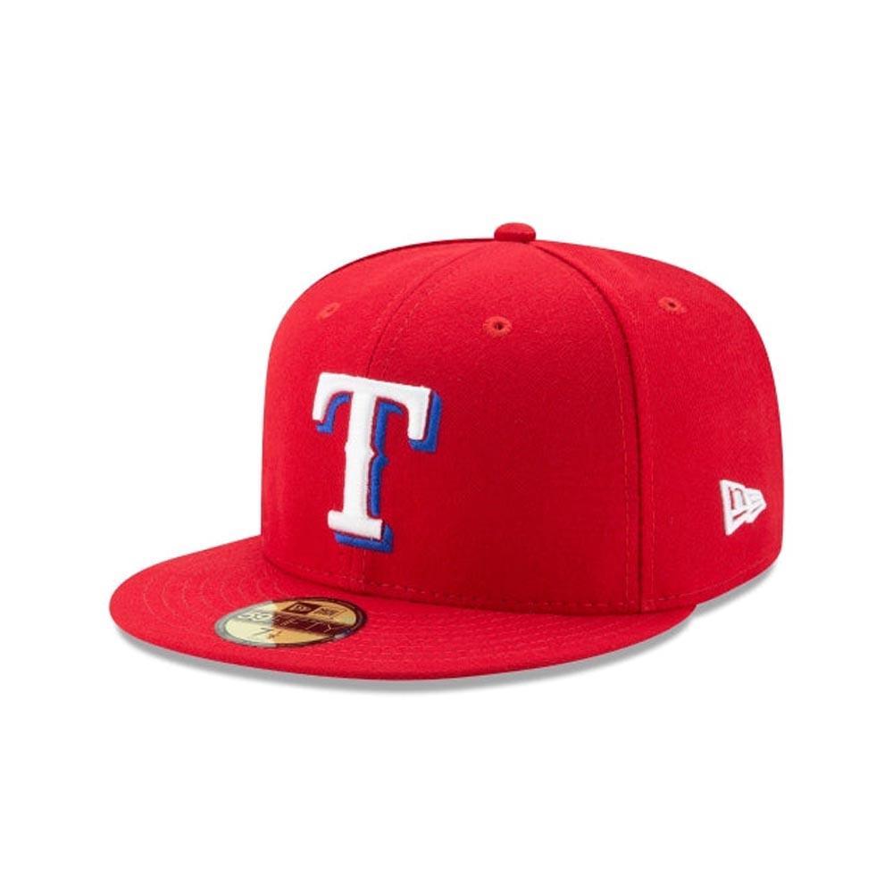 NEW ERA 男女 59FIFTY MLB 球員帽 遊騎兵 紅 NE70360961