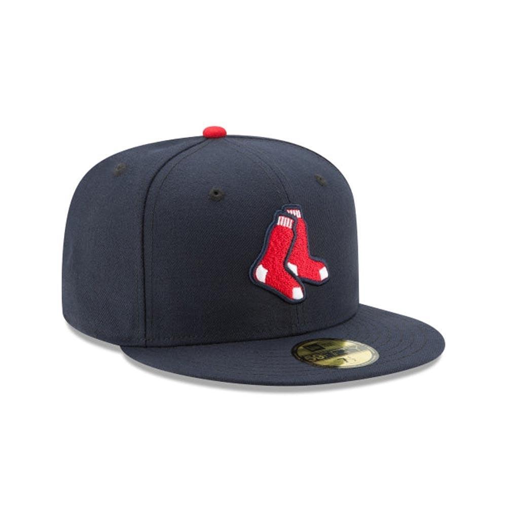 NEW ERA 男女 59FIFTY MLB 球員帽 紅襪 海軍藍 NE70360919