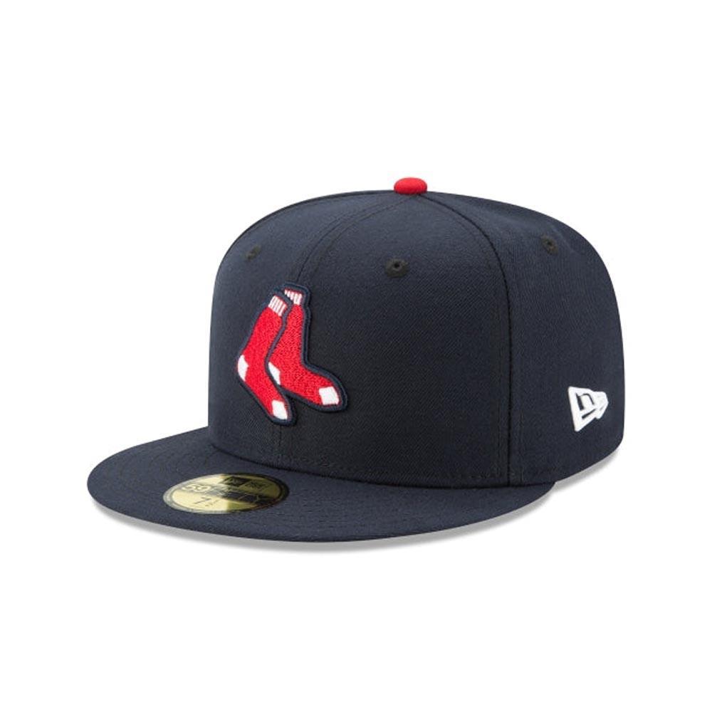 NEW ERA 男女 59FIFTY MLB 球員帽 紅襪 海軍藍 NE70360919