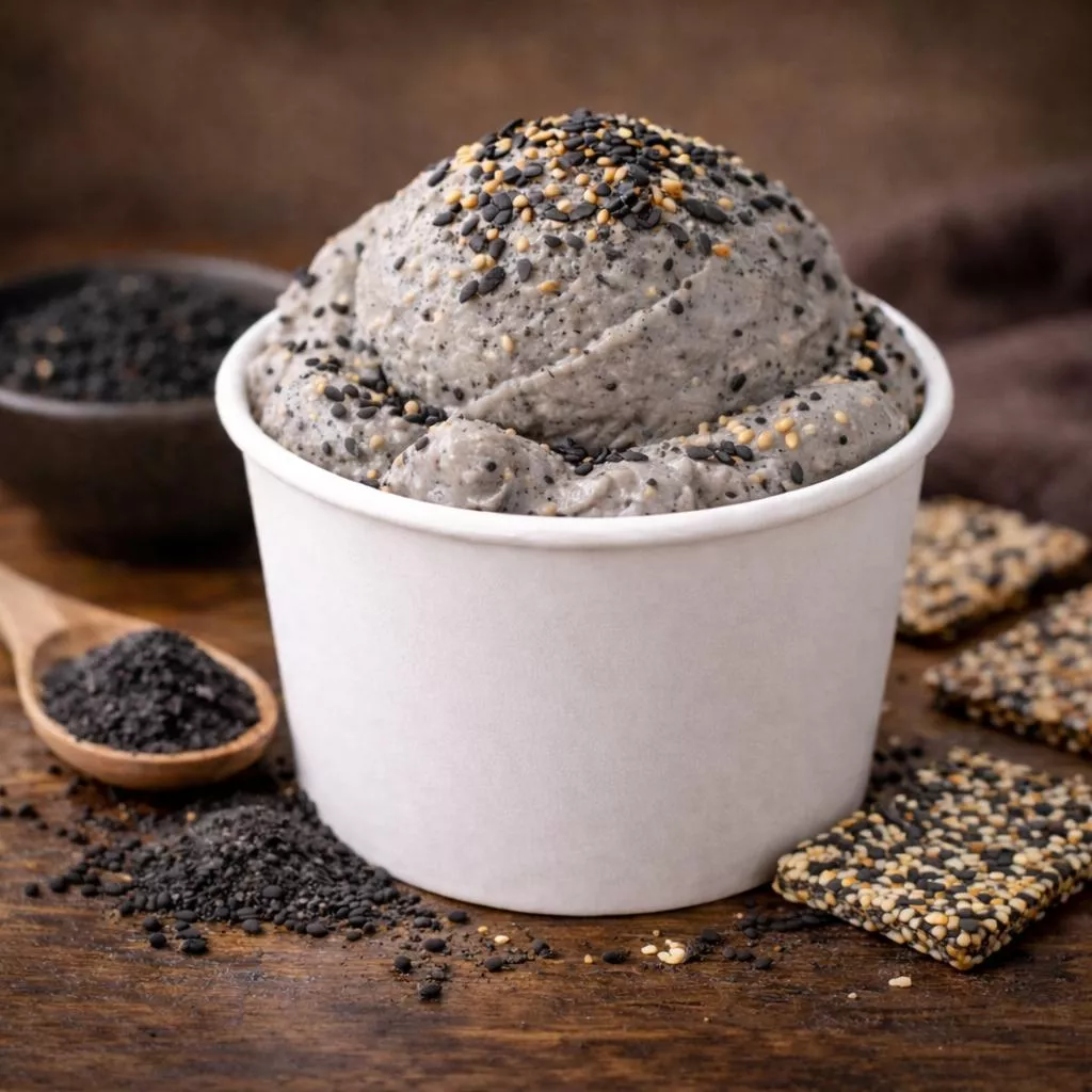 經典黑芝麻冰淇淋(小杯130ML)