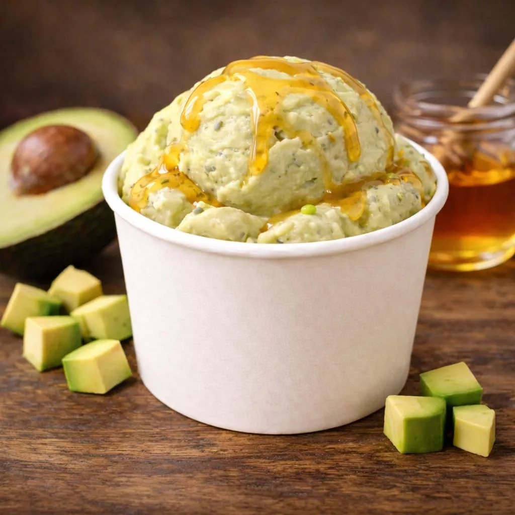 蜂蜜酪梨牛奶冰淇淋(小杯130ML)