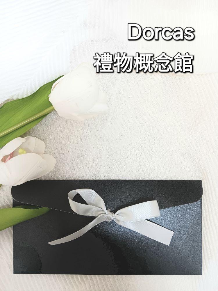 ✝️緞帶信封式筆組 + 書籤卡  2支原子筆入裝