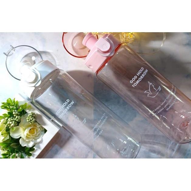 ✝️彈跳透明水壺 | 780ml  |  飲料環保杯 | 經文水瓶