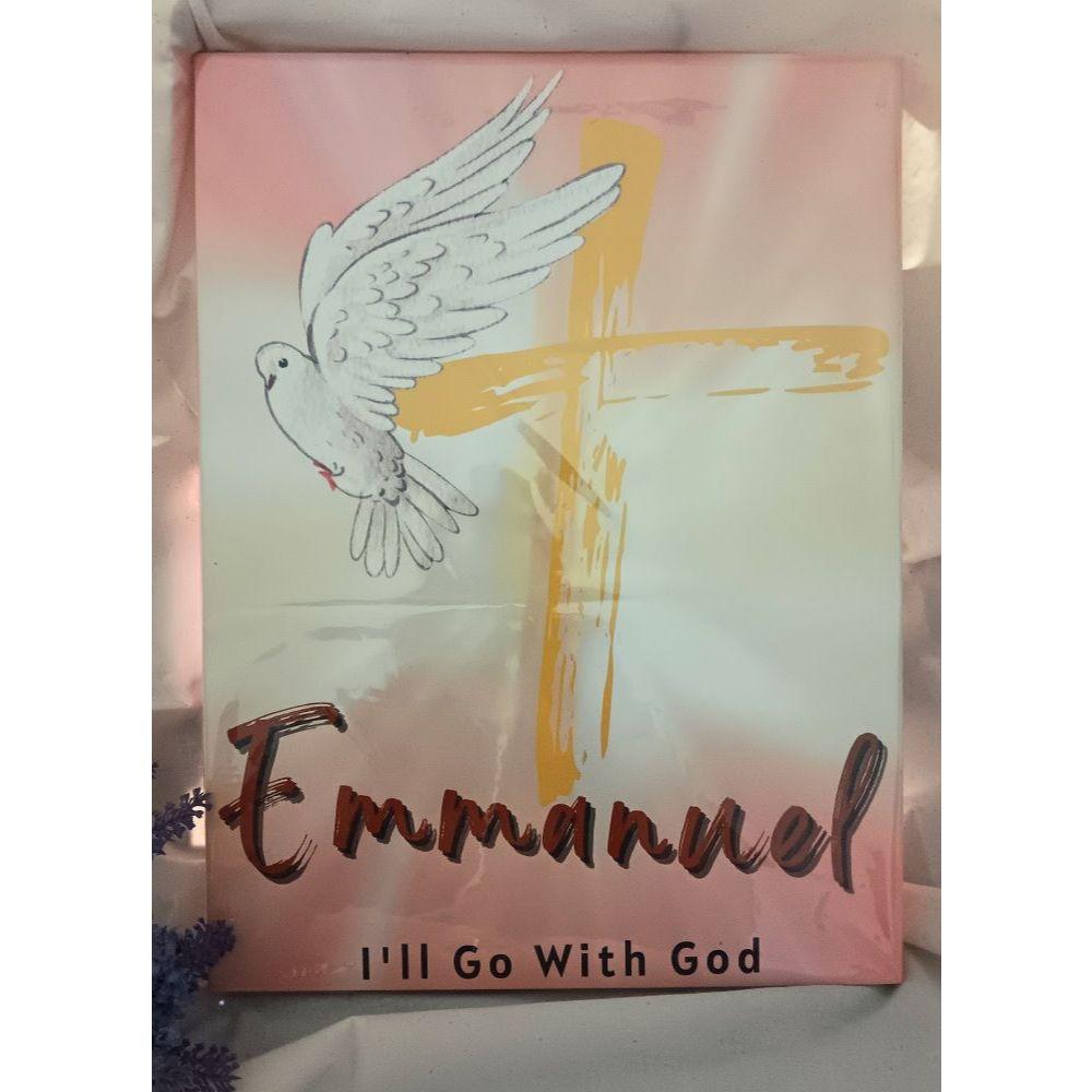 ✝️直式無框畫  30X40 cm｜聖經 經文框畫