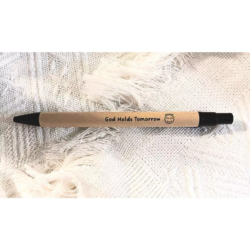 ✝️福音筆 /黑筆 (墨水顏色 : 黑) / 白筆 ( 墨水顏色 : 藍 ) 環保再生筆管 | 愛的禮物