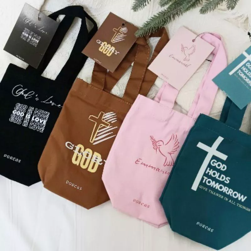 ✝️十架恩語 12安飲料手提袋 | 水杯袋 | 飲料杯袋 | 水壺袋