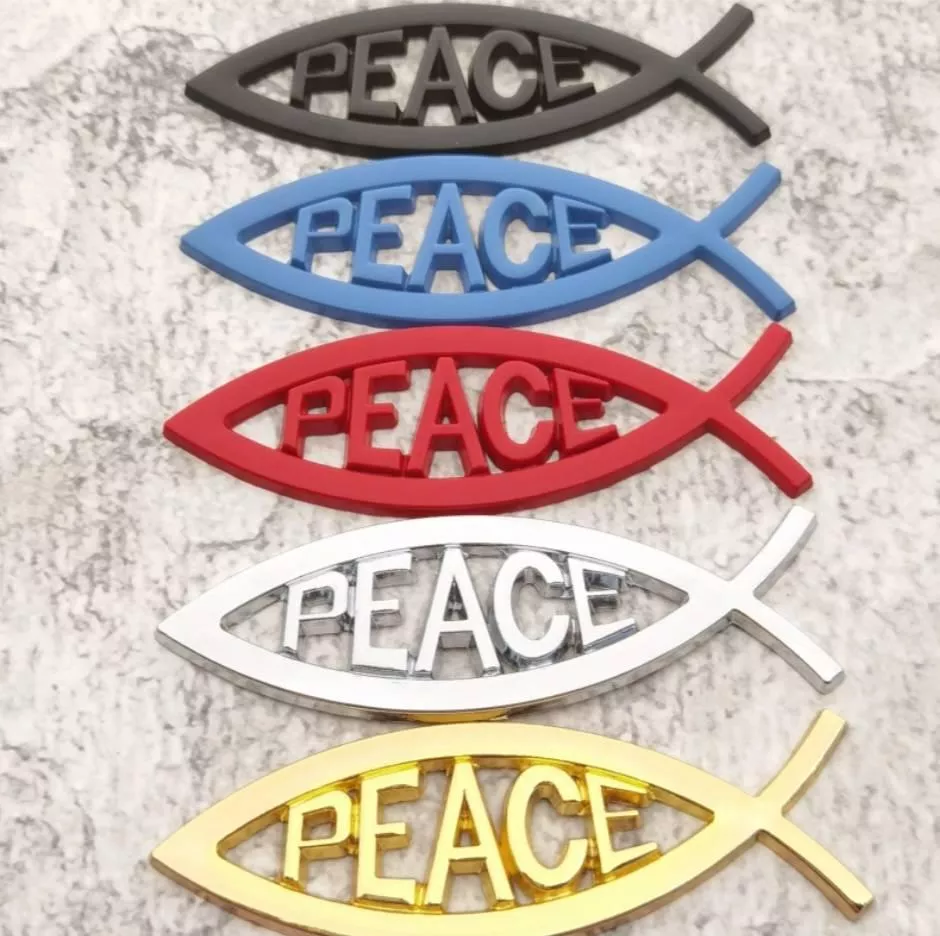 車貼 - 耶穌魚 C款