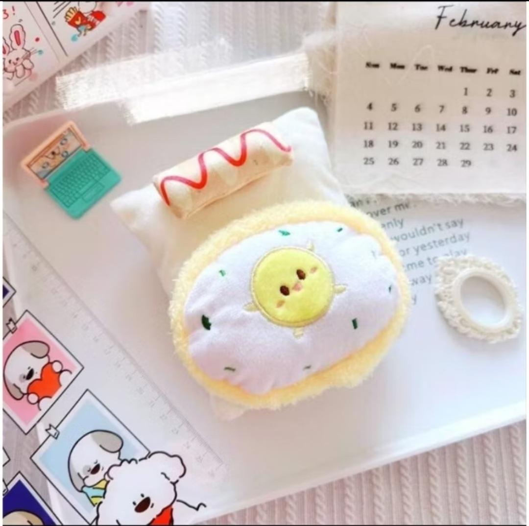 10CM棉花娃娃用床品-娃床