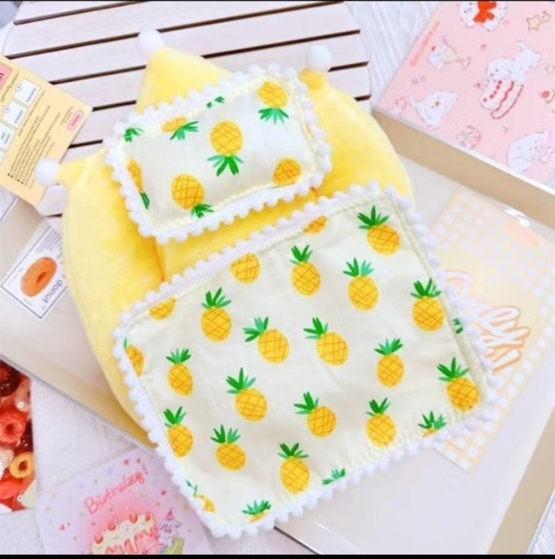 10CM棉花娃娃用床品-娃床
