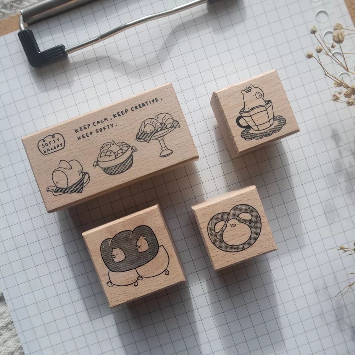 SOFTY BAKERY 櫸木印章系列