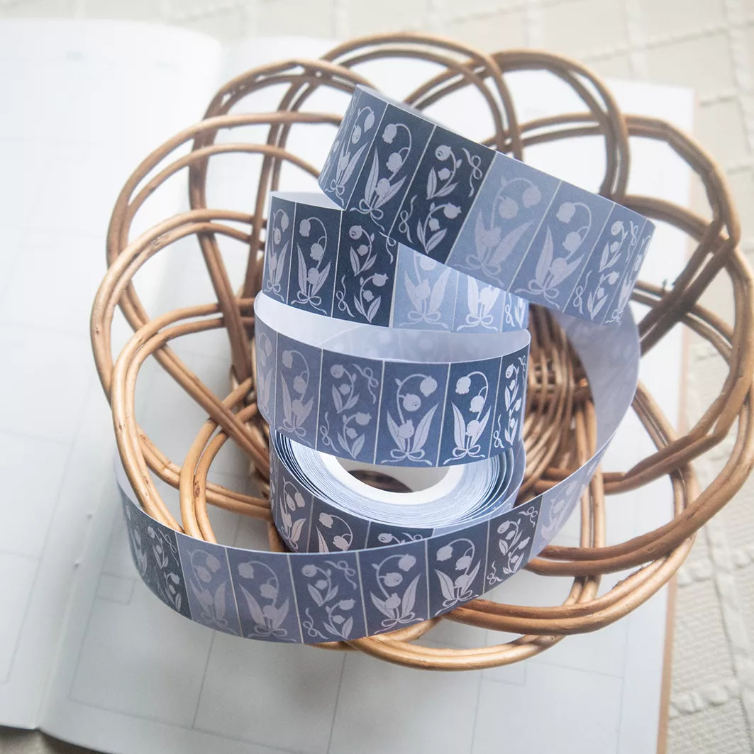 鈴蘭之花 標籤貼紙卷