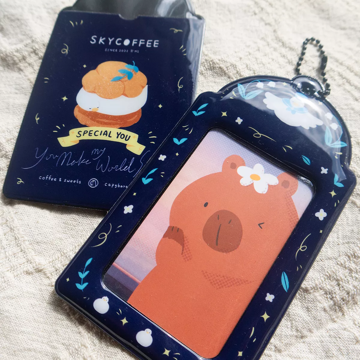 You make my world shine 海綿卡套