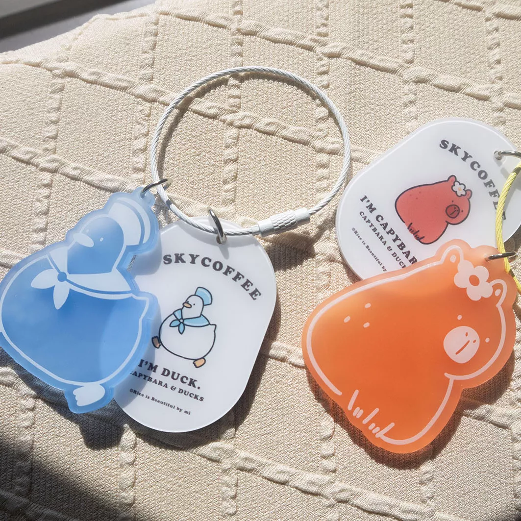 Capybara or Duck 壓克力串串