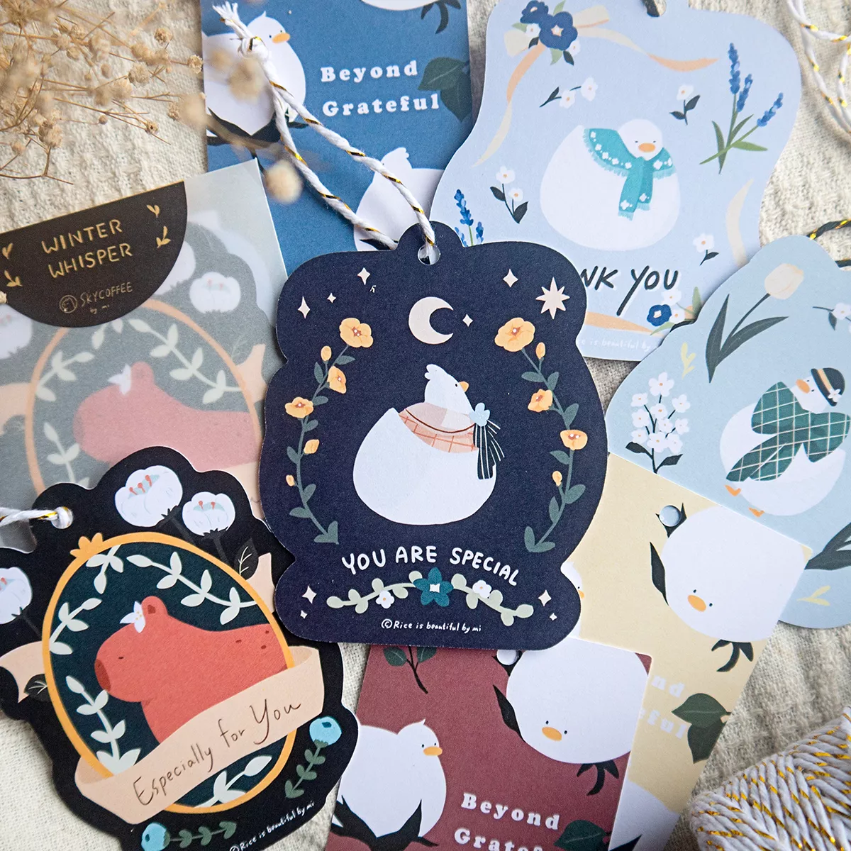 冬日絮語 禮卡吊牌組