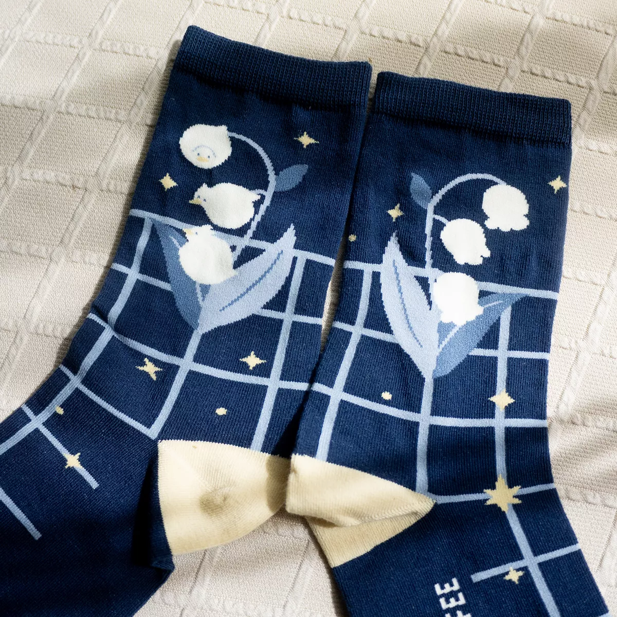 晨日工作室 x SOUNDSGOOD聯名提花襪 鈴蘭之夜