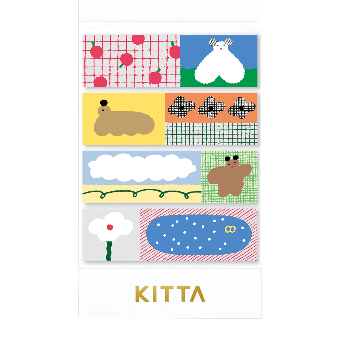 𓏑 HITOTOKI NOTE/KITTA紙膠帶𓂃
