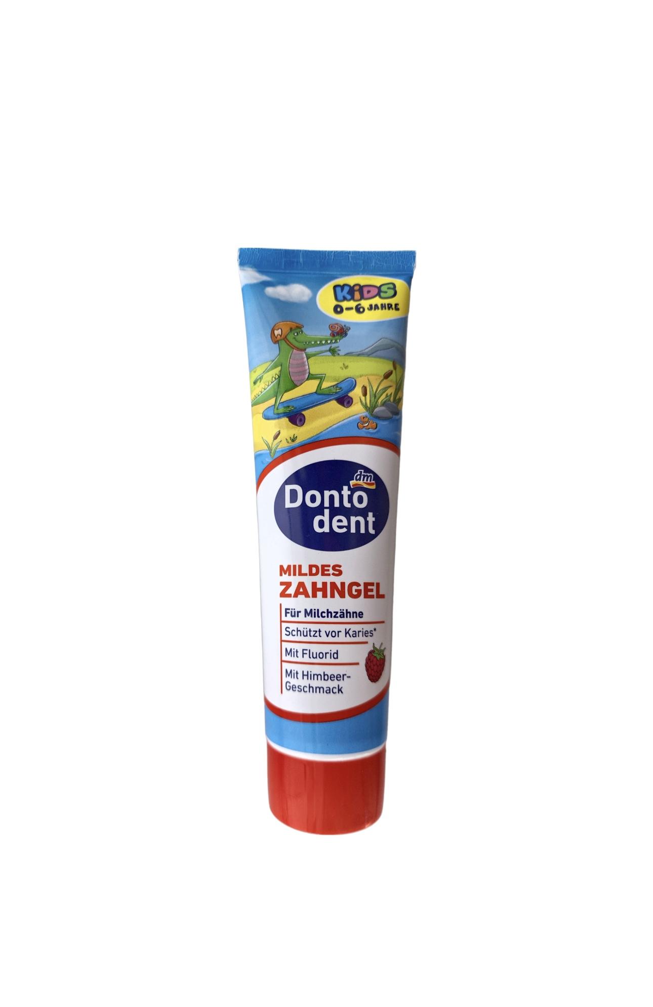 dm Dontodent ZAHNPASTA KINDER BIS 覆盆子兒童牙膏