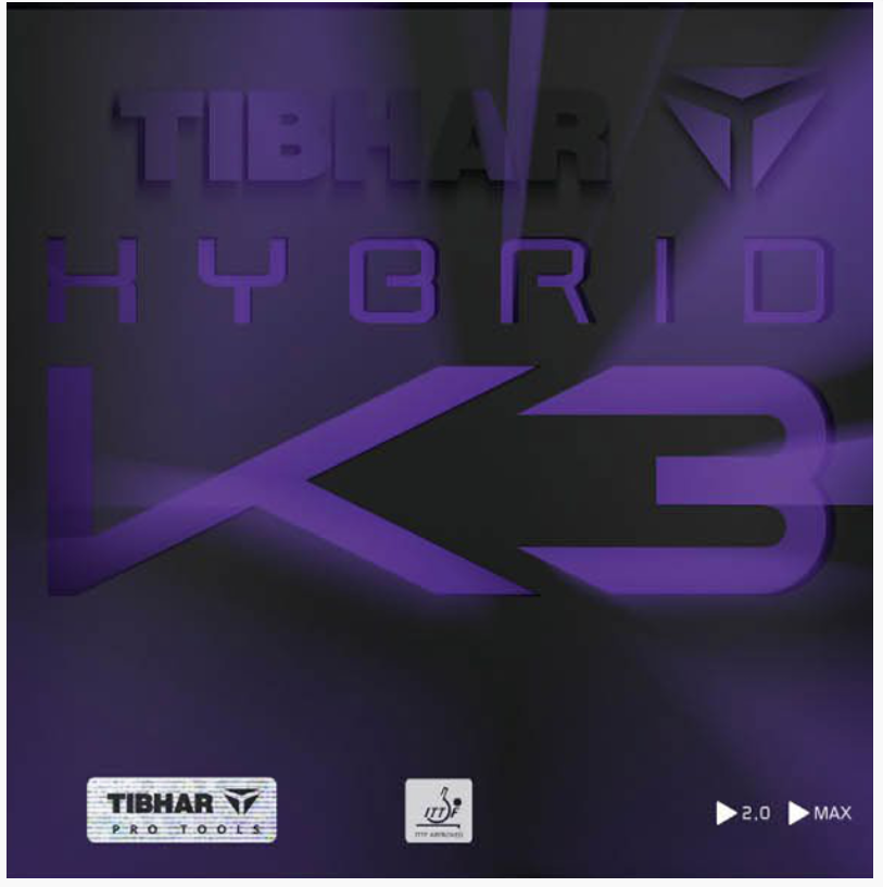 Tibhar Hybrid K3 黏性膠皮
