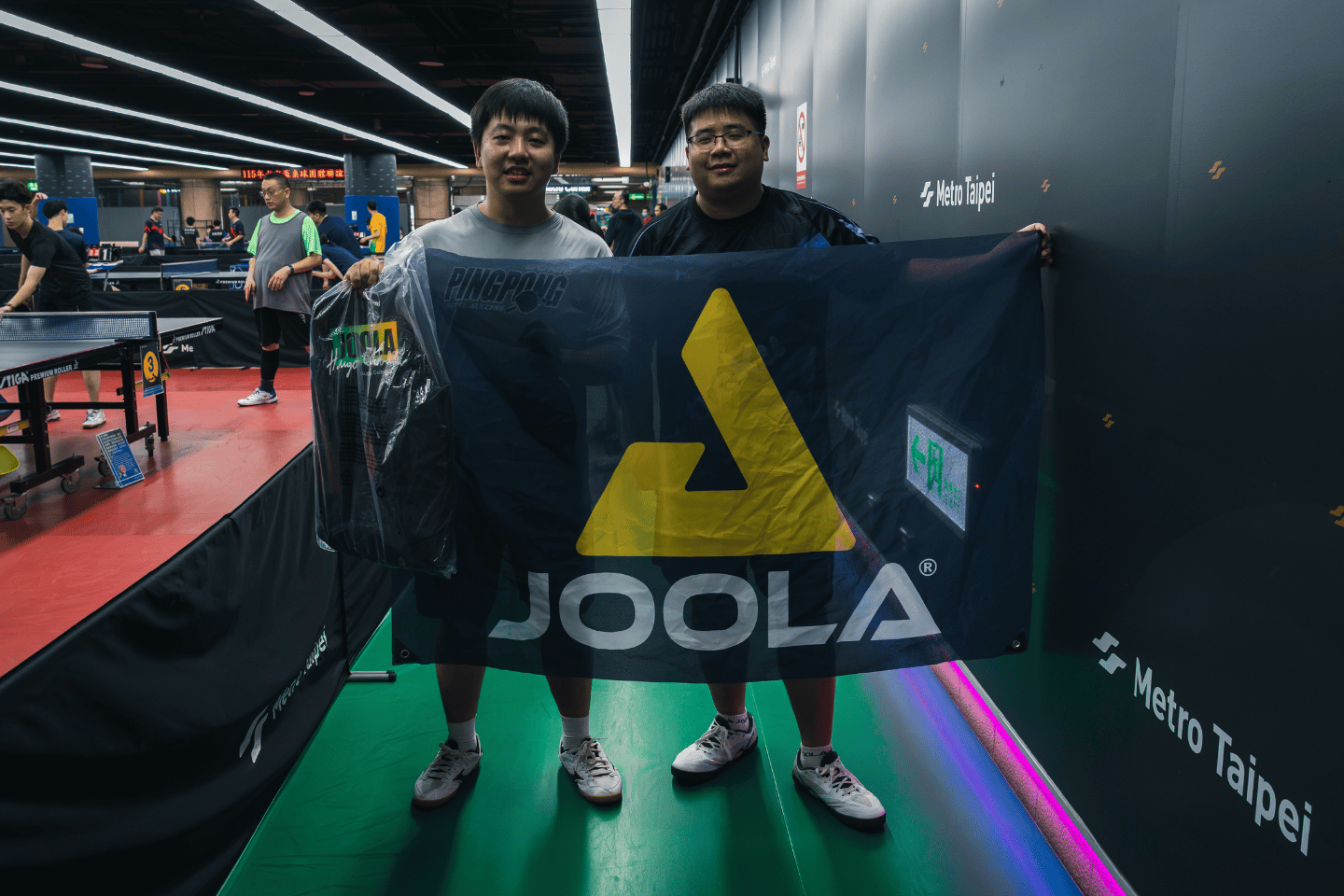 JOOLA 雨果後背包 抽獎頒獎