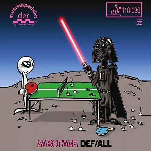 SABOTAGE DEF/ALL(防守型版本) ANTI膠皮