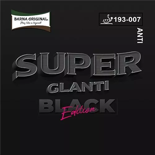 Barna Original Super Glanti Black Edition Anti膠皮