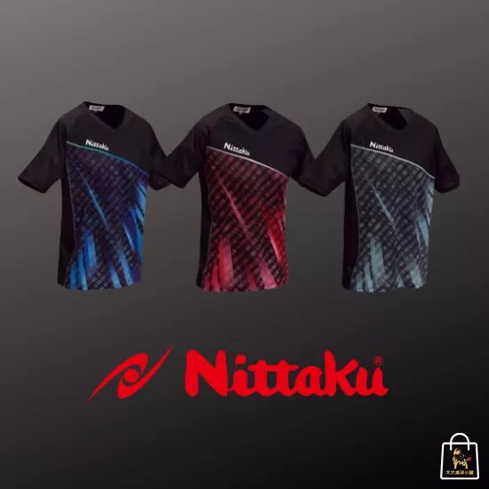 [犬犬桌球]日本Nittaku  舒適專業桌球短袖T恤NO.3413 3415 3418