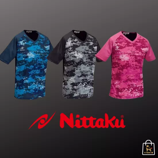[犬犬桌球]日本Nittaku  舒適專業桌球短袖T恤NO.3412 3416 3419