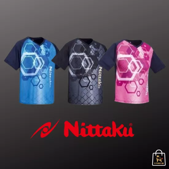 [犬犬桌球]日本Nittaku  舒適專業桌球短袖T恤NO.3112 3115 3119